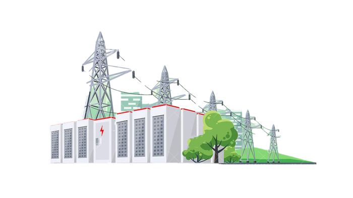 Grid power to ESS-ENERGY STORAGE SYSTEM