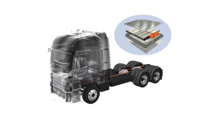電気自動車用トラック熱管理システム