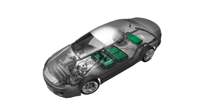 セダン-電気自動車用熱管理システム