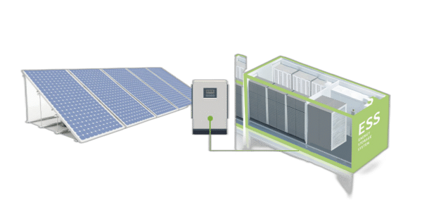Zonne-energie naar ESS-ENERGY STORAGE SYSTEM