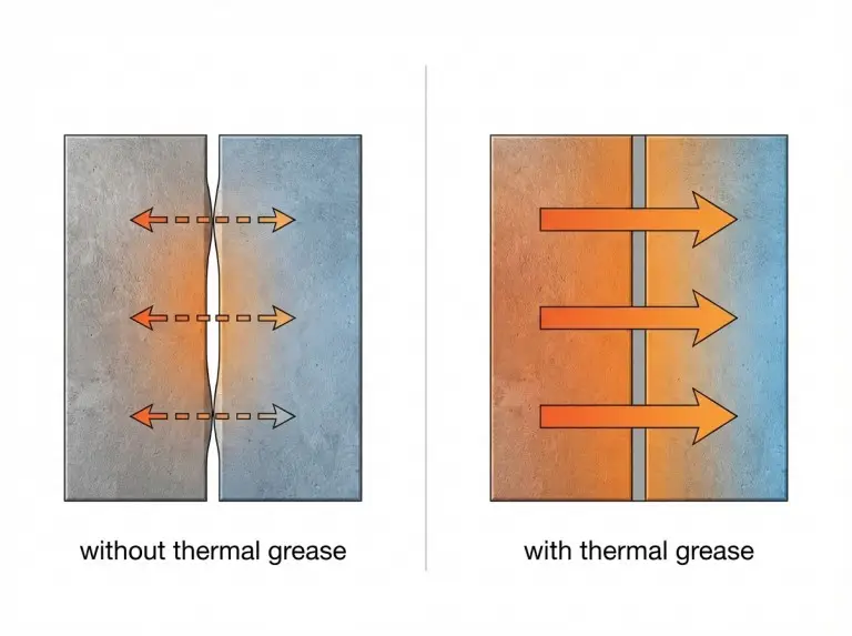 résistance thermique d'interface inférieure