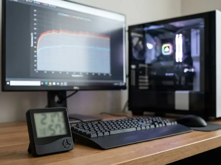 Valós hővezető paszta ellenőrzési beállítás