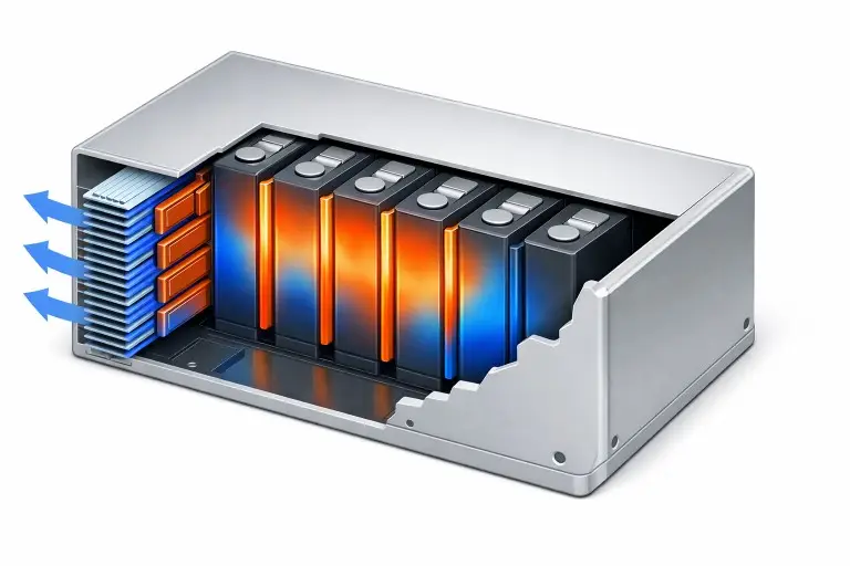 EV Battery Module Layout