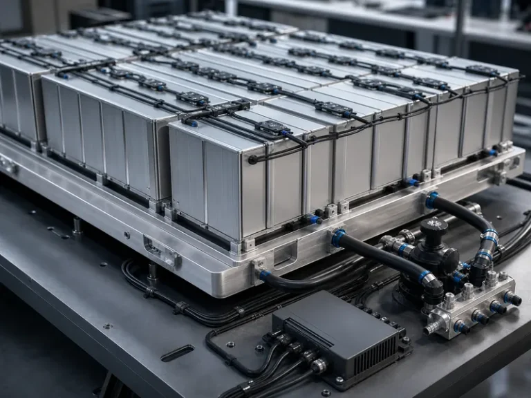 Intelligent cooling system integrating liquid cold plates across an EV and ESS battery pack
