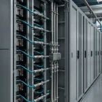 Industrial energy storage system with liquid cooling optimized for thermal management and cell temperature uniformity